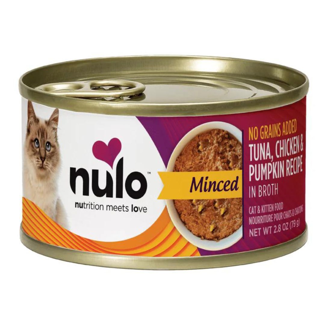 Nulo Cat Minced Grain Free Tuna With Pumpkin 2.8Oz