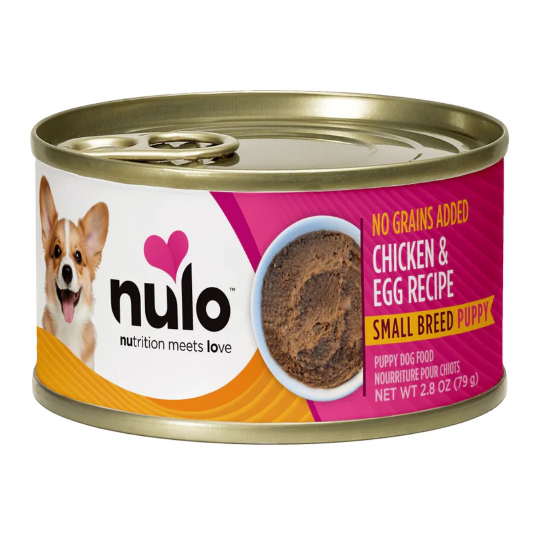 Nulo Dog Small Breed Puppy Pate Grain Free Chicken And Egg 2.8Oz