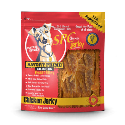 Savory Prime SPC Jerky Treats Chicken 1ea/16 oz