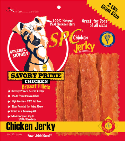 Savory Prime SPC Jerky Treats Chicken 1ea/32 oz