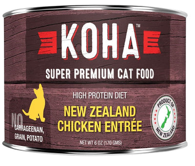 Koha Cat Limited Ingredient Pt Grain Free Chicken 3oz.(Case of 24)