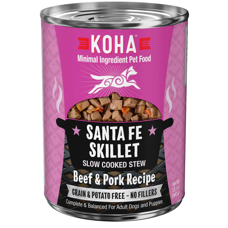 Koha Dog Grain Free Santa Fe Stew 12.7oz. (Case of 12)