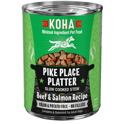 Koha Dog Grain Free Pike Place Stew 12.7oz. (Case of 12)