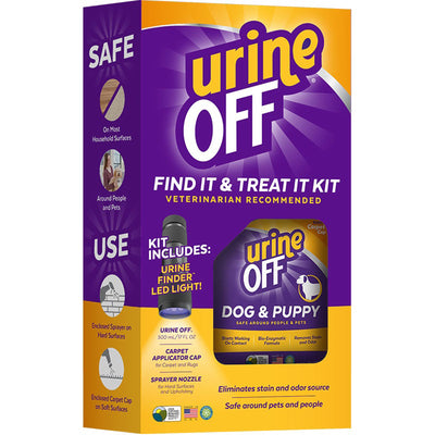 Urine Off Dog & Puppy Find It Treat It Kit 1ea/500 Ml