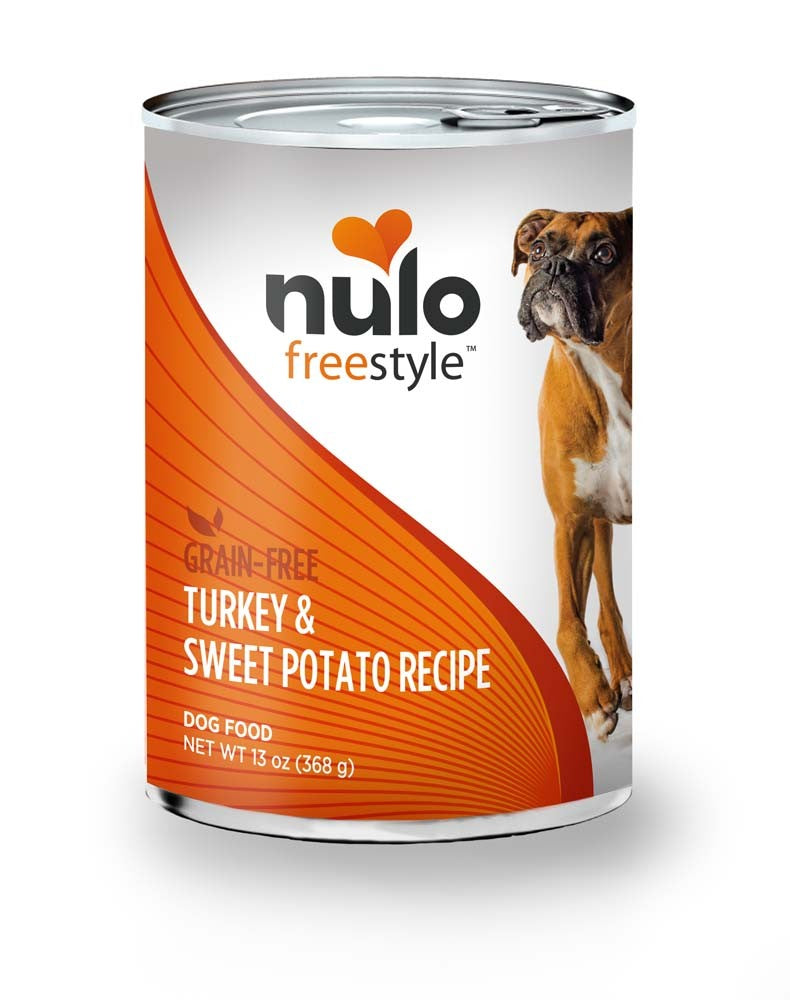 Nulo Freestyle Grain Free Wet Dog Food Turkey & Sweet Potato 13oz. (Case of 12)