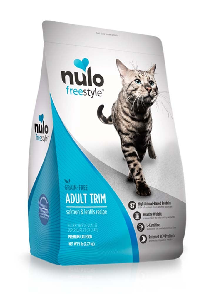 Nulo Freestyle Grain-Free Adult Trim Dry Cat Food Salmon & Lentils 1ea/5 lb