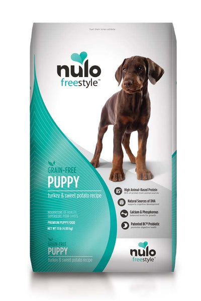 Nulo FreeStyle Grain Free Puppy Dry Dog Food Turkey & Sweet Potato 1ea/11 lb