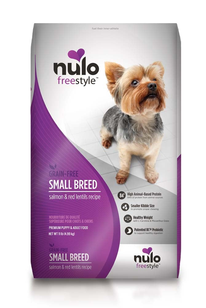 Nulo FreeStyle Grain Free Small Breed Dry Dog Food Salmon & Red Lentils 1ea/11 lb