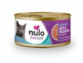 Nulo Freestyle Grain-Free Minced Wet Cat Food Beef & Mackerel 24ea/3 oz