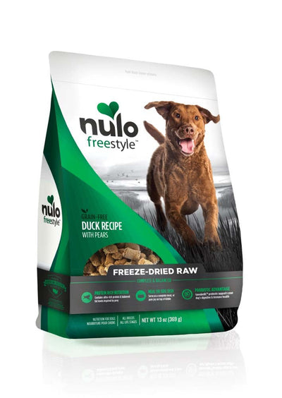 Nulo Freestyle Freeze-Dried Raw Grain-Free Dog Food Duck w/Pears 1ea/13 oz