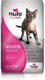 Nulo Freestyle Grain-Free Dry Cat & Kitten Food Chicken & Cod 1ea/2 lb