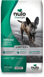 Nulo FreeStyle Limited+ Adult & Puppy Dry Dog Food Pollock & Lentils 1ea/10 lb