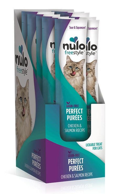 Nulo Freestyle Cat Puree Grain Free Chicken & Salmon .5Oz (Case of 48)