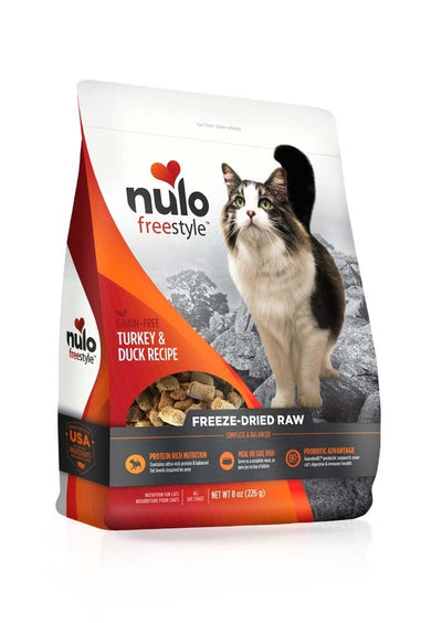 Nulo Freestyle Freeze-Dried Raw Cat Food Turkey & Duck 1ea/8 oz