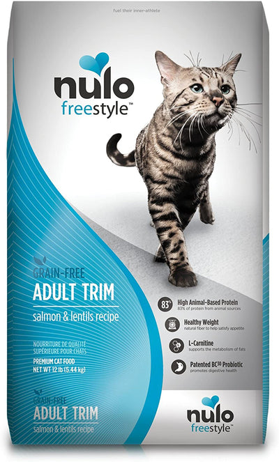 Nulo Freestyle Grain-Free Adult Trim Dry Cat Food Salmon & Lentils 1ea/2 lb