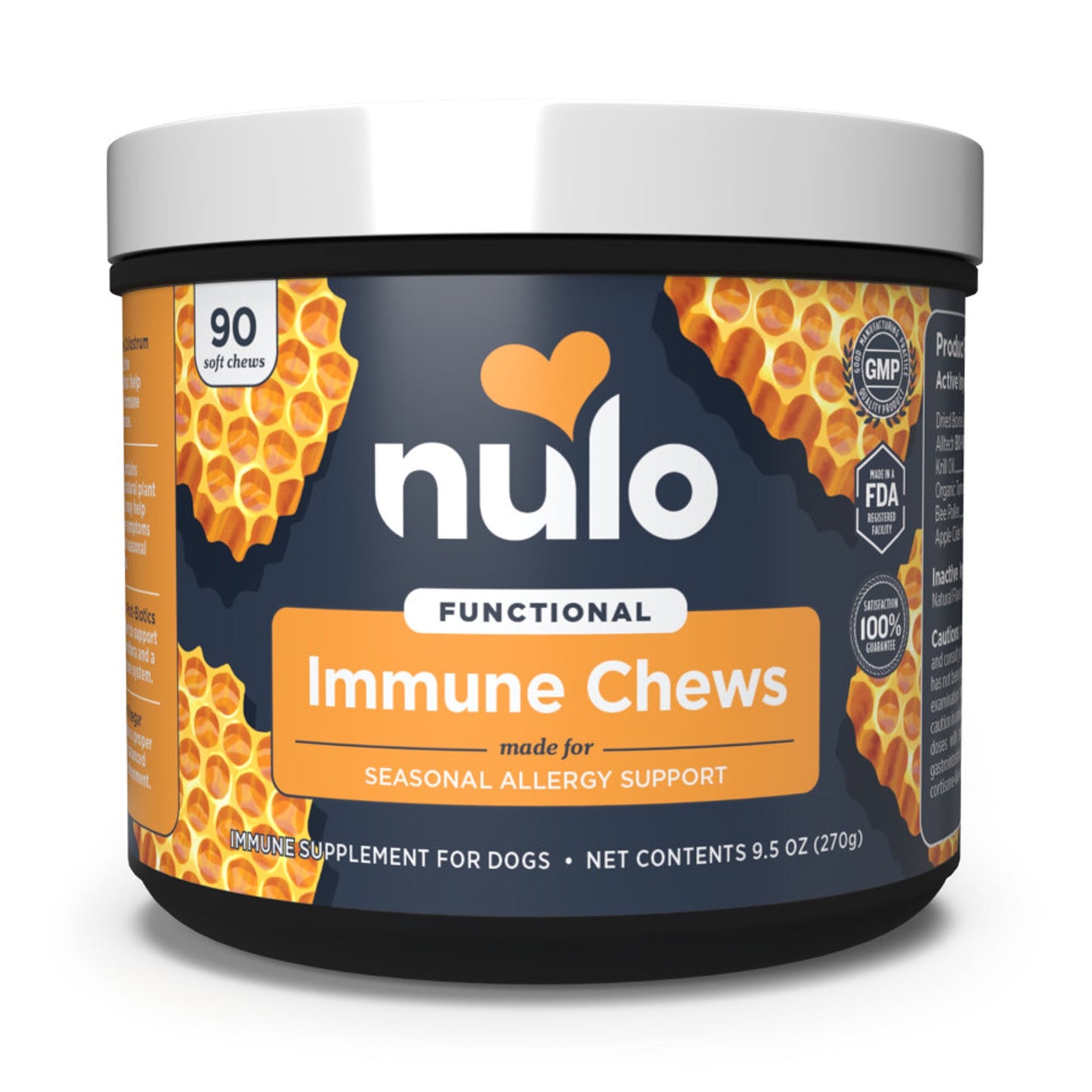 Nulo Functional Immune Soft Chew Supplements for Dogs 1ea/9.5 oz