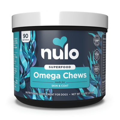 Nulo Superfood Omega Soft Chew Supplements for Dogs 1ea/9.5 oz