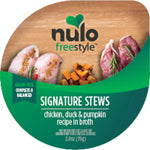 Nulo Freestyle Signature Stews Grain-Free Wet Cat Food Chicken, Duck & Pumpkin 24ea/2.8 oz