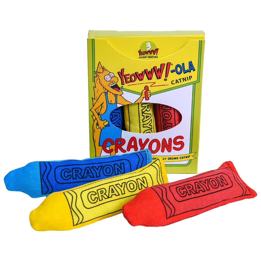 Yeowww! -ola Crayons Catnip Cat Toy 1ea/One Size