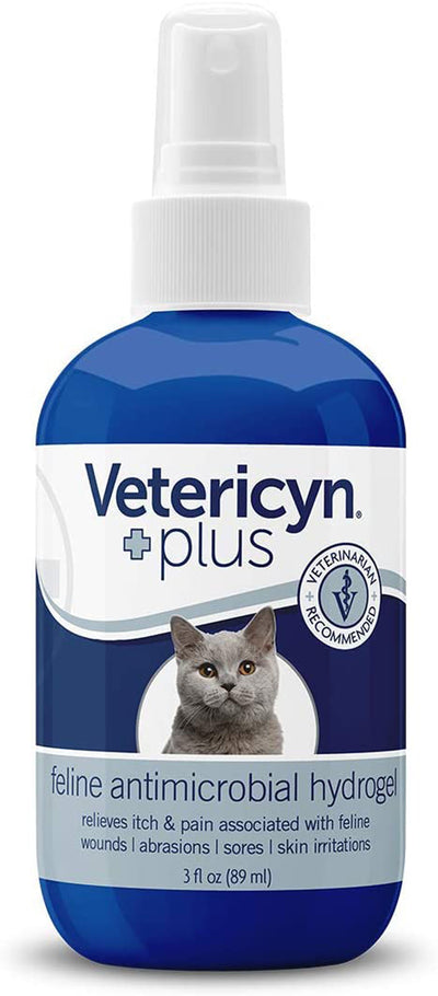 Vetericyn Plus Feline Wound & Skin Care 1ea/3 fl oz