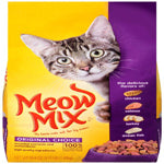 Meow-Mix Original Choice Dry Cat Food Chicken, Turkey, Salmon & Ocean Fish 1ea/3.15 lb