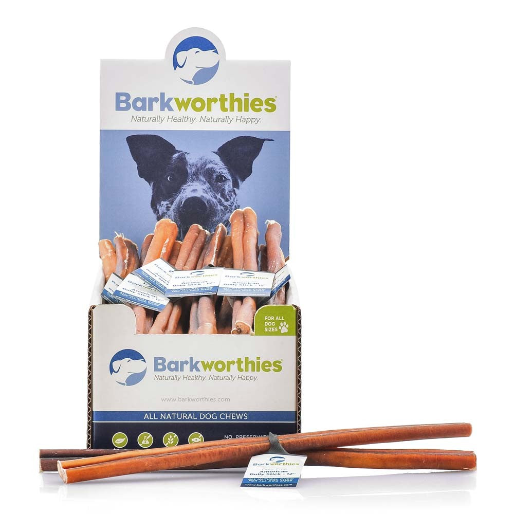 Barkworthies Odor Free USA Baked Bully Stick 35ea/12 in, 35 ct