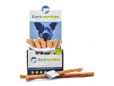 Barkworthies Odor Free Double Cut Baked Bully Sticks 25ea/25 ct, 12 in