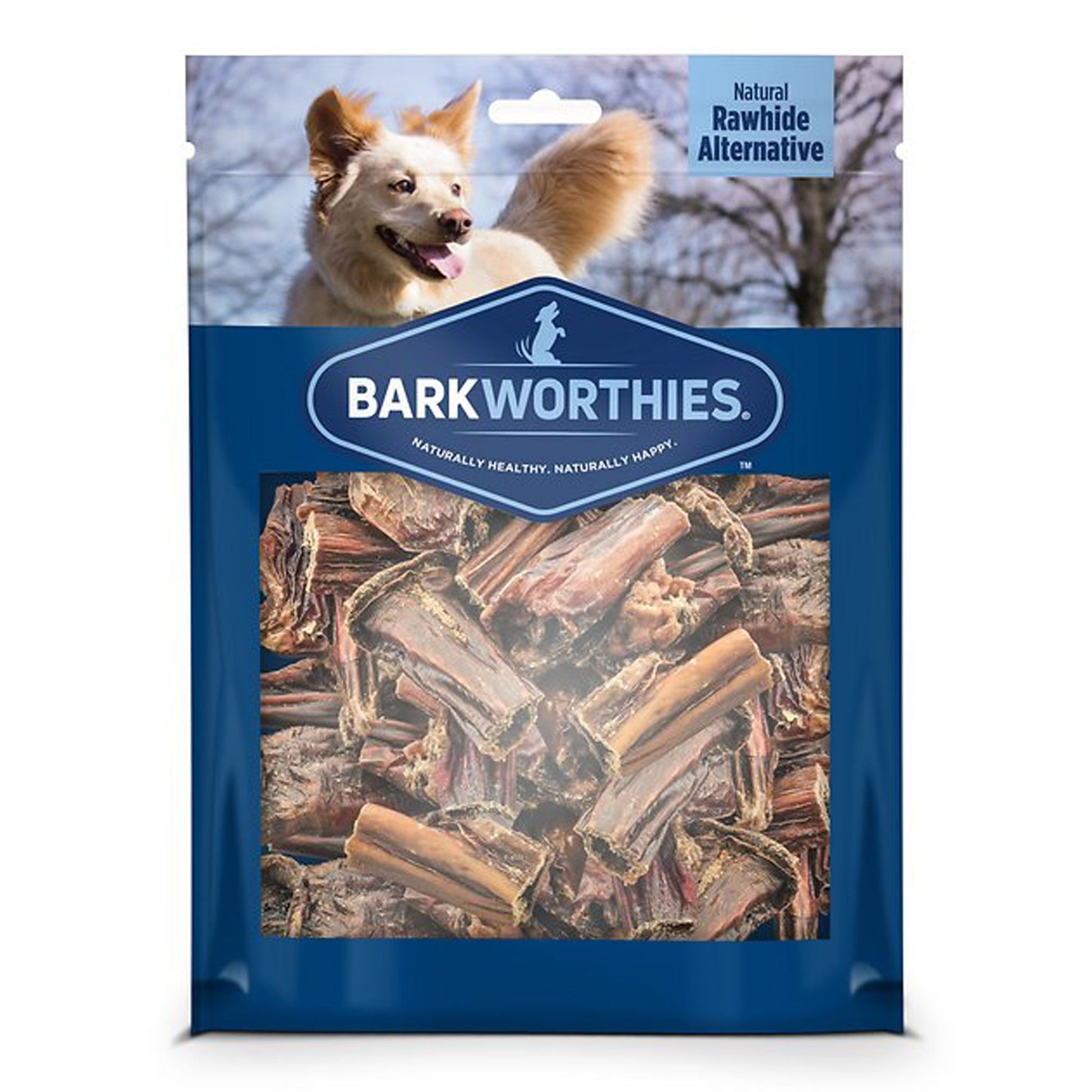 Barkworthies Dog Gullet Stick Bites Beef 1.5Lb