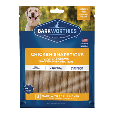 Barkworthies Dog Snacksticks Chicken 6In 50Pk
