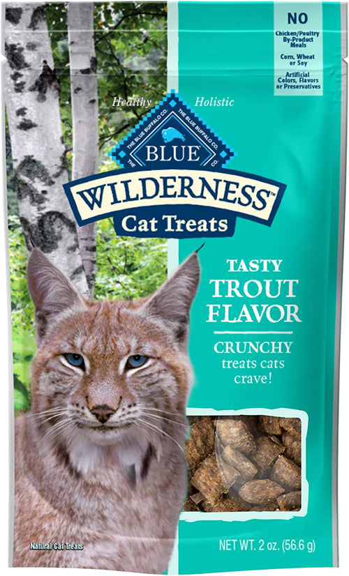 **Blue Wilderness Cat Crunchy Trout 2oz.