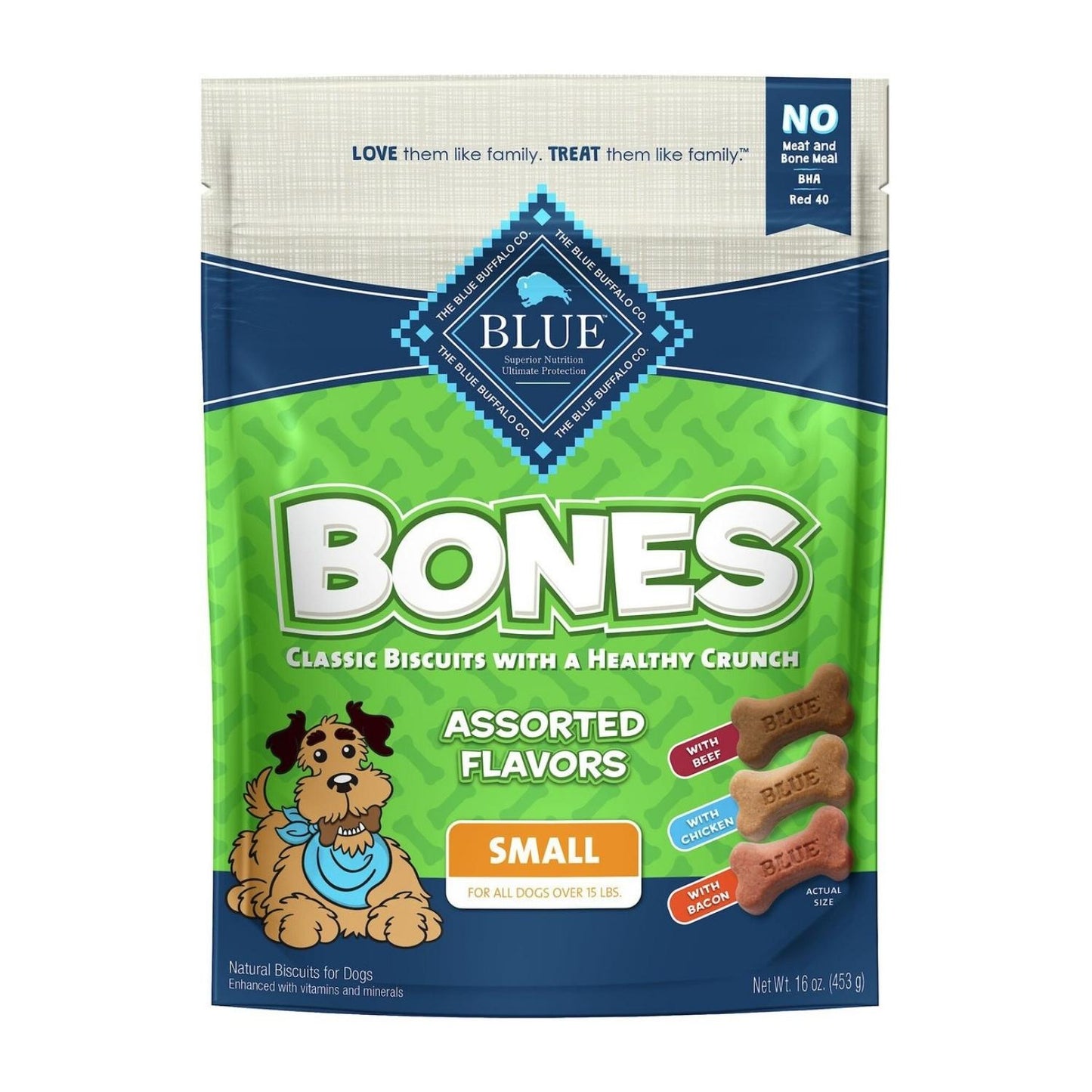 Blue Buffalo Bones Dog Mini 12oz