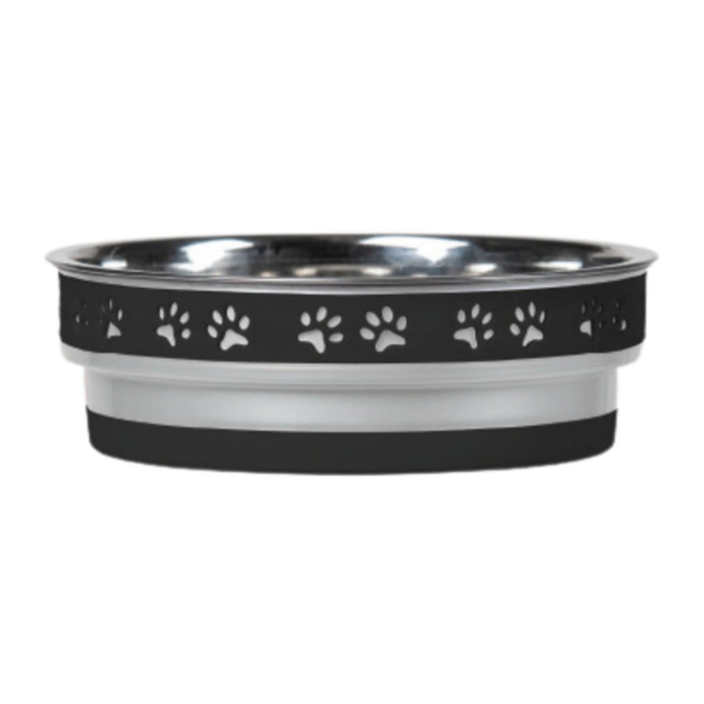 Loving Pets Corsa Pet Bowl Stealth Black, 1ea/MD