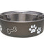 Loving Pets Classic Dog Bowl Espresso 1ea/SM