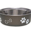 Loving Pets Classic Dog Bowl Espresso 1ea/SM