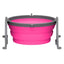 Loving Pets Travel Dog Bowl Pink 1ea/SM