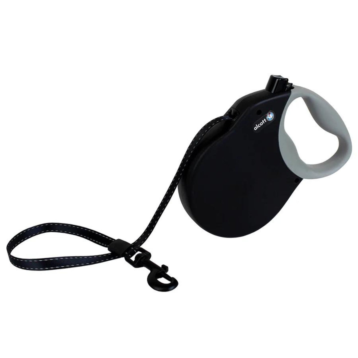 Alcott Expedition Retractable Belt Leash Black Large-24Ft