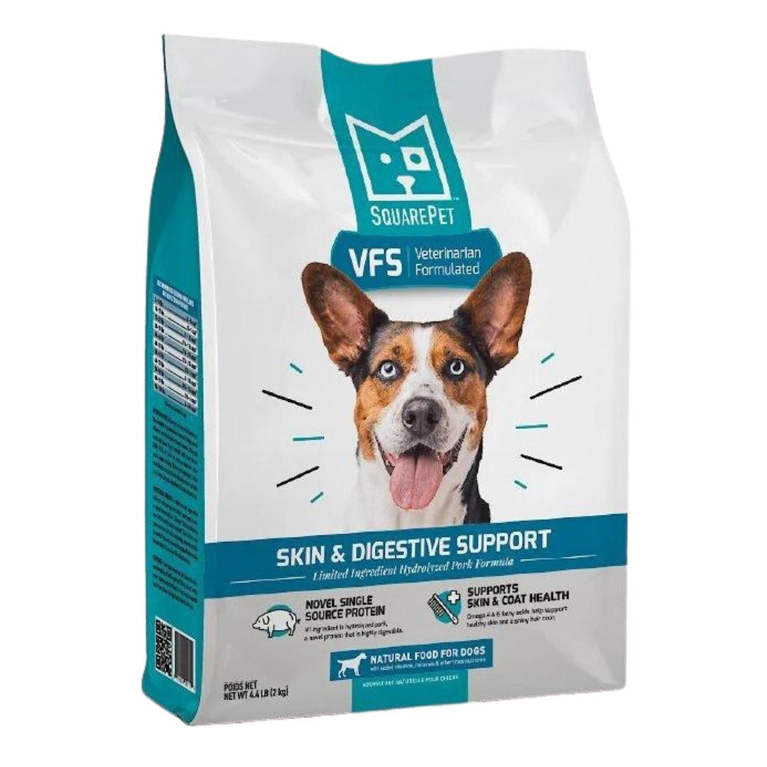 Squarepet Vfs Skin/Digest 4.4Lb  Dog (Hydrlzd Pork)