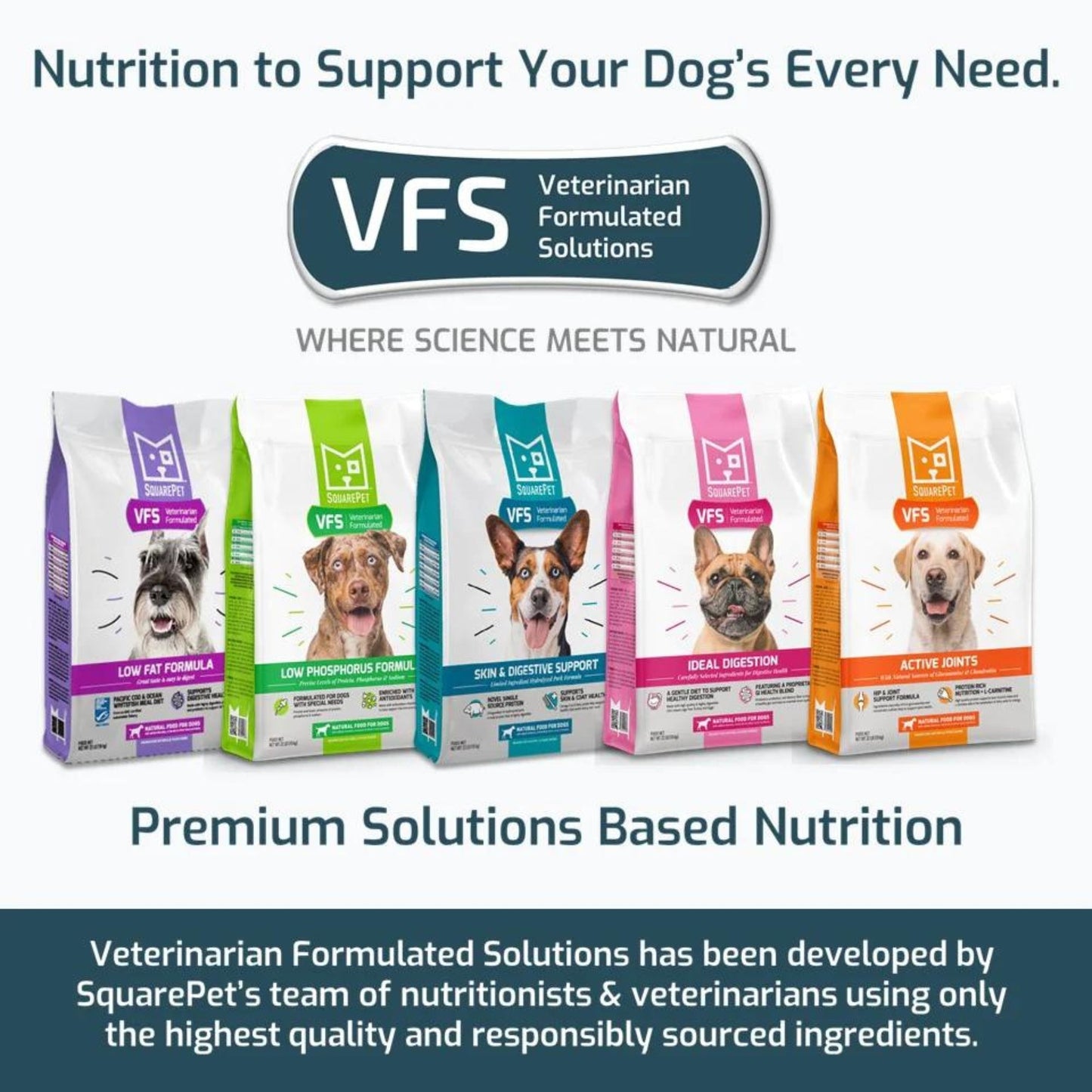 Square Pet VFS Dog Active Joints Formula 4.4Lb