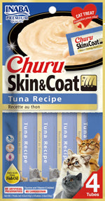 **Inaba Cat Churu Purees Skin&Coat Tuna 2Oz/6Ct