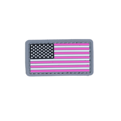 Boss Dog Tactical Collar Patch Pink USA Flag, One Size (Case of 6)