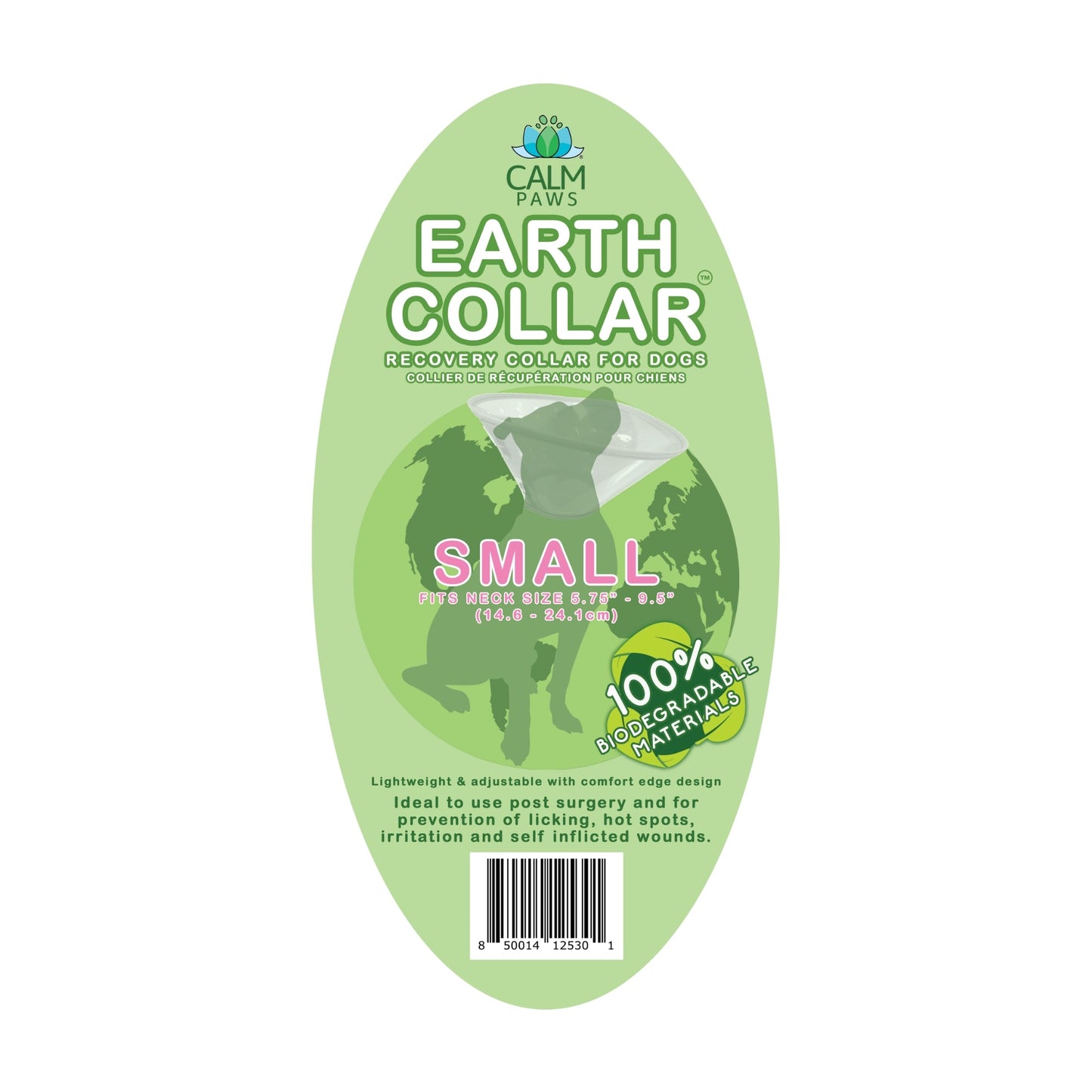 Earth Collar For Dog Recovery Small 5.75-9.5in.