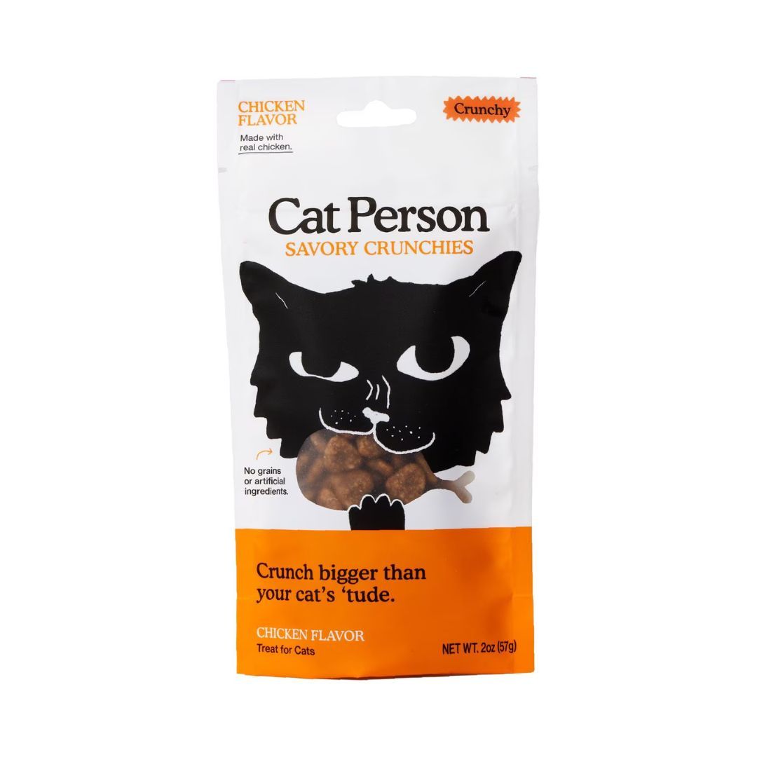 Cat Person Cat Crunchies Treat Chicken 2Oz