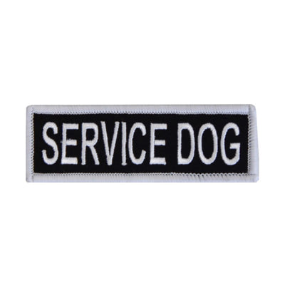 Boss Dog Tactical Harness Patch Service Dog, 6ea/Small