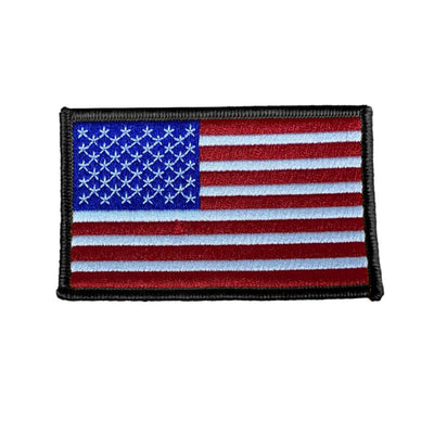 Boss Dog Tactical Harness Patch Full Color USA Flag, 6ea/Large