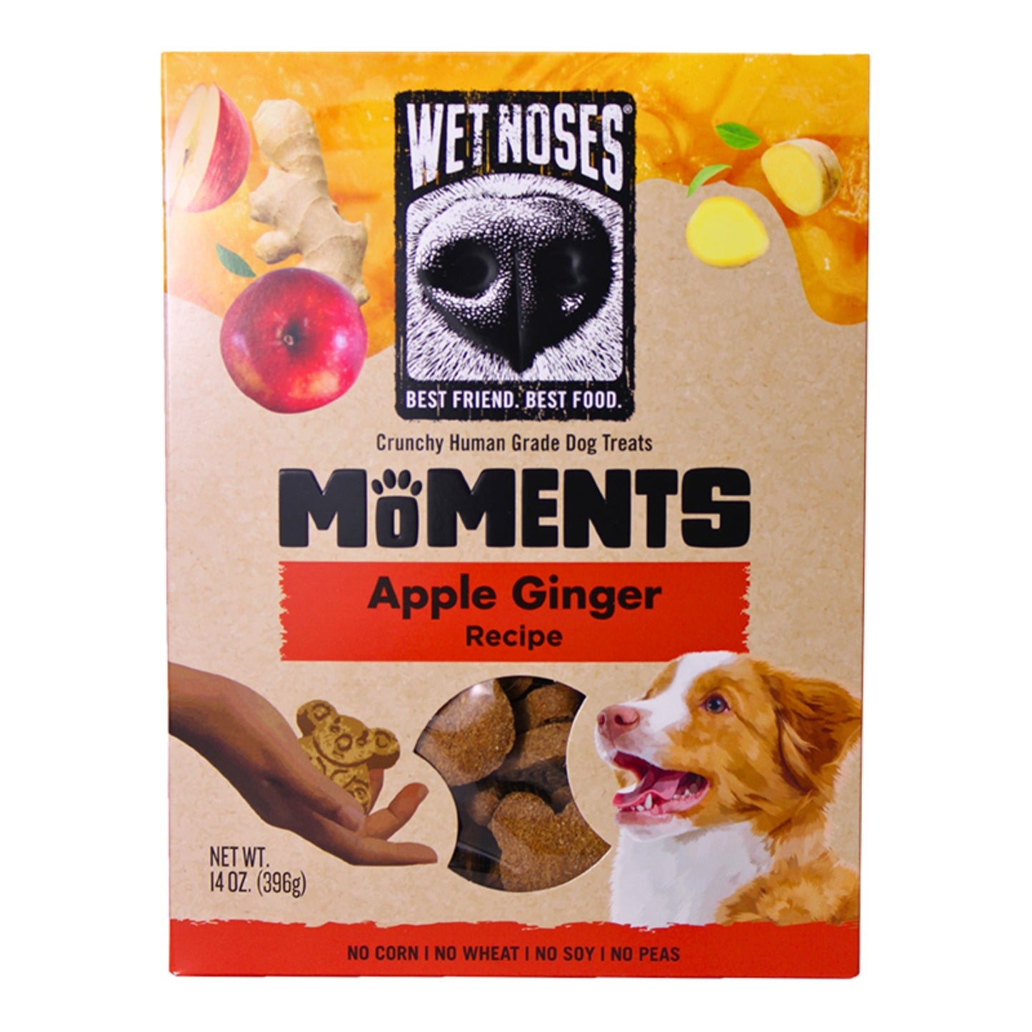 Wet Noses Dog Moments Apple Ginger 14oz.