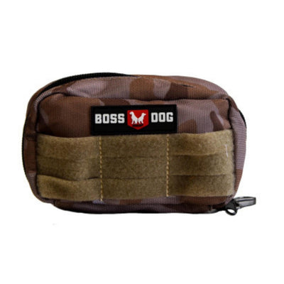 Boss Dog Tactical Molle Harness Bag Tan Camo, 1ea/Small