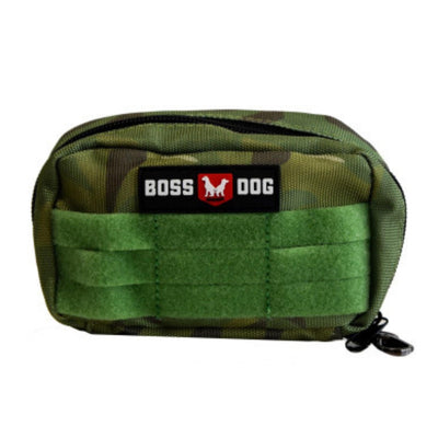 Boss Dog Tactical Molle Harness Bag Green Camo, 1ea/Large