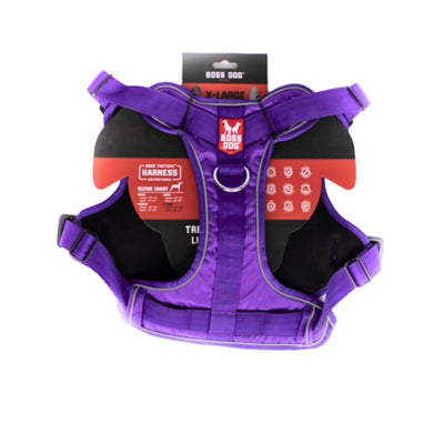 Boss Dog Tactical Dog Harness Purple, 1ea/XLarge