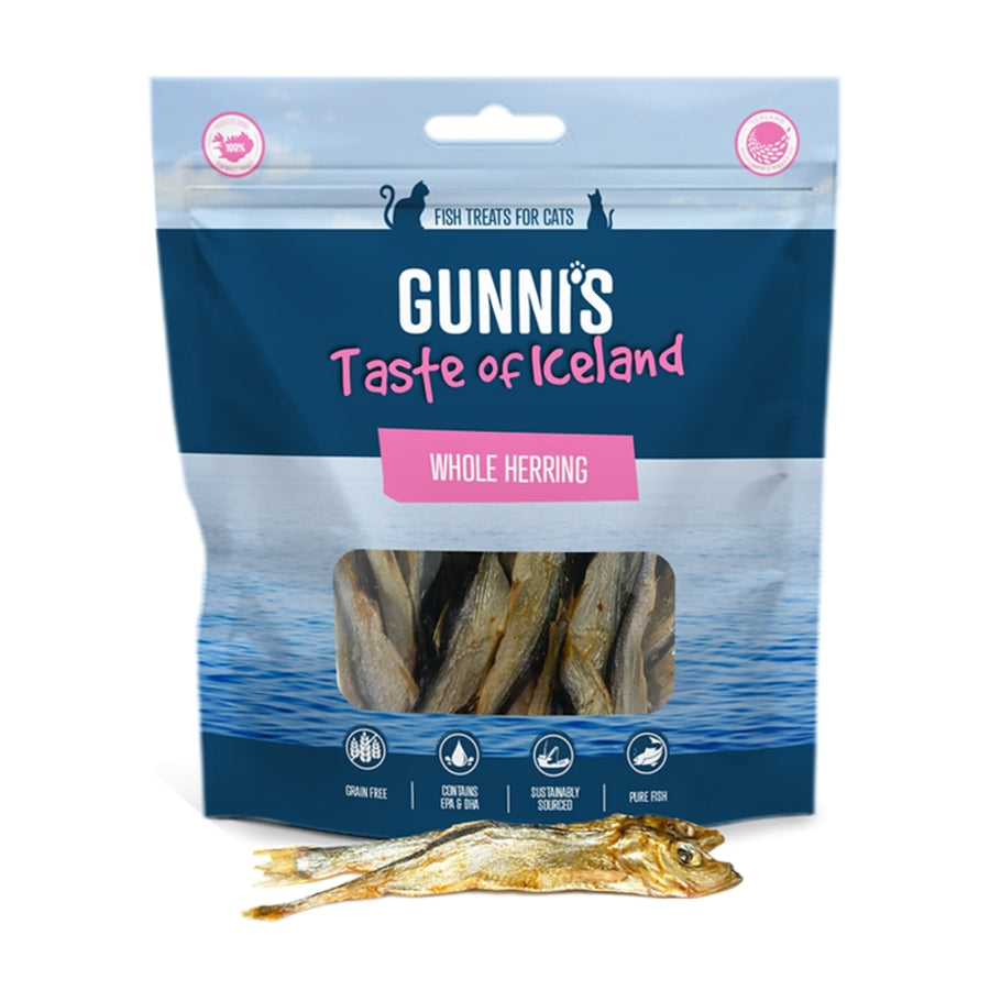 Gunnis Cat Whole Herring 1.5oz.