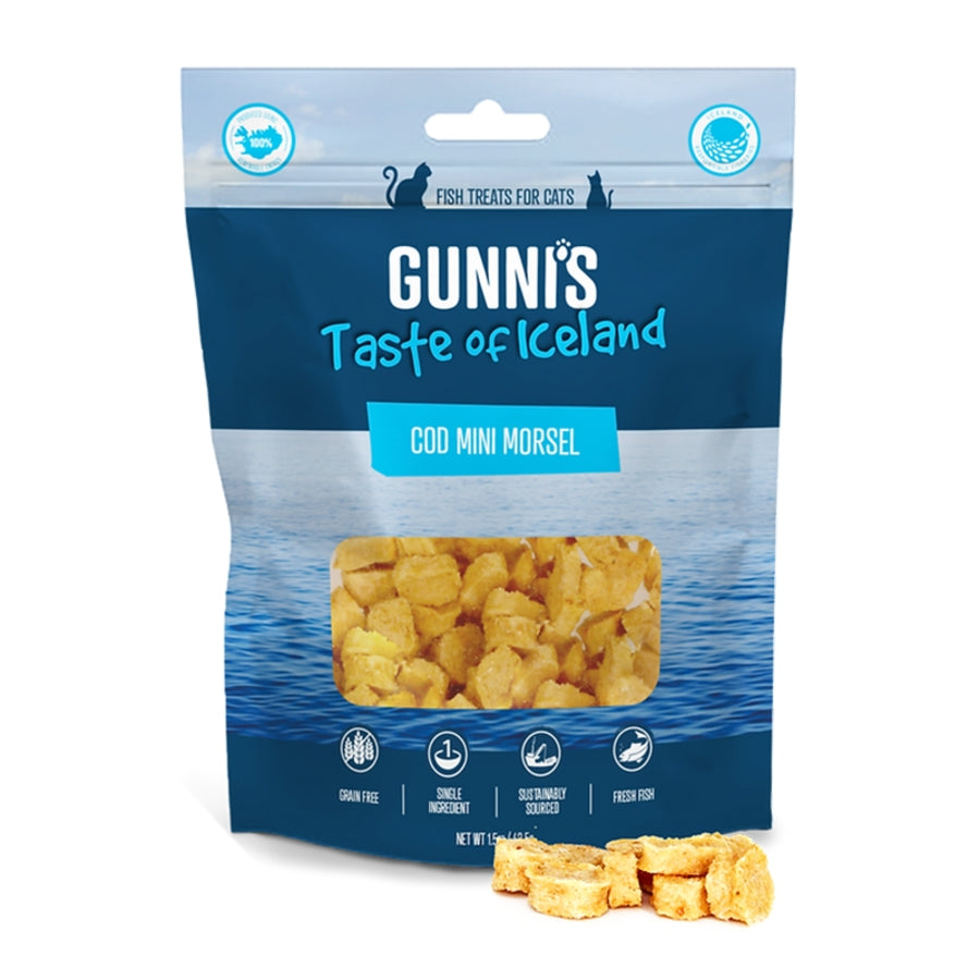 Gunnis Cat Mini Morsel Cod 1.5oz.